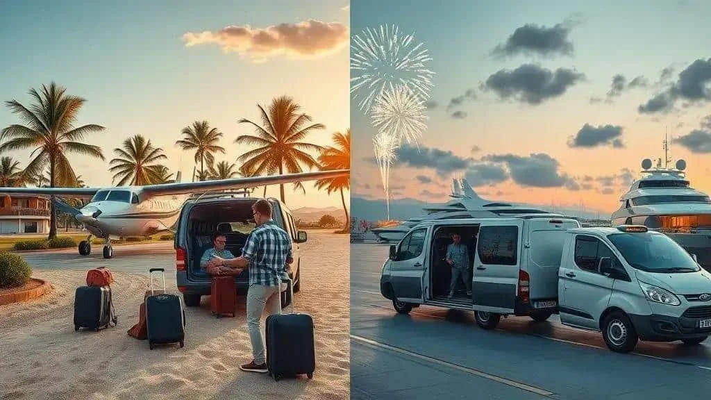 A comparison of coastal transfer vehicles luggage and marina travel A comparison of coastal transfer vehicles luggage and marina travel