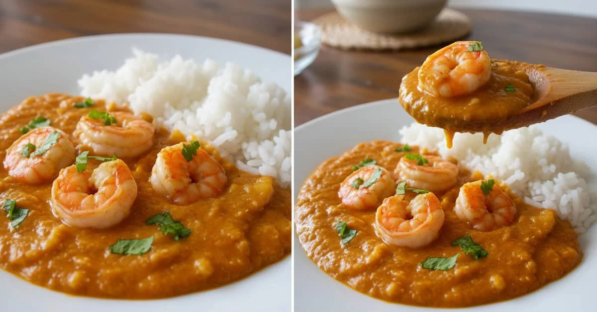 Brazilian prawn bobo for a summer Christmas feast