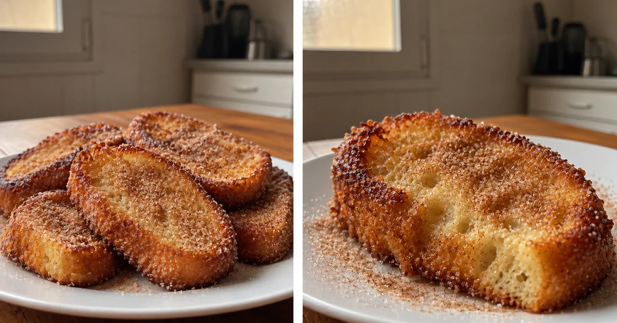 Brazilian Rabanadas with Condensed Milk and Cinnamon