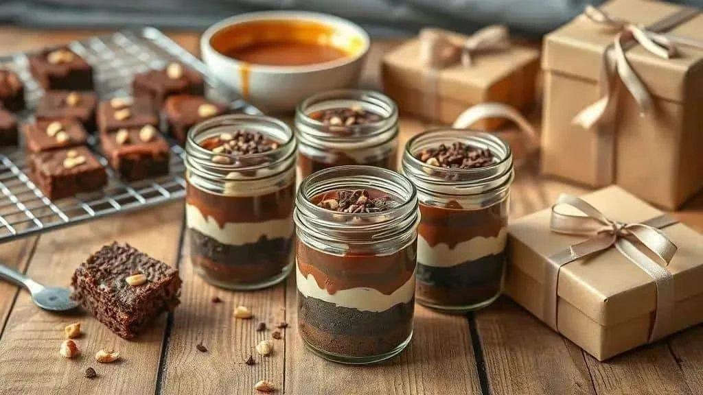 Brownie portions for edible gifts