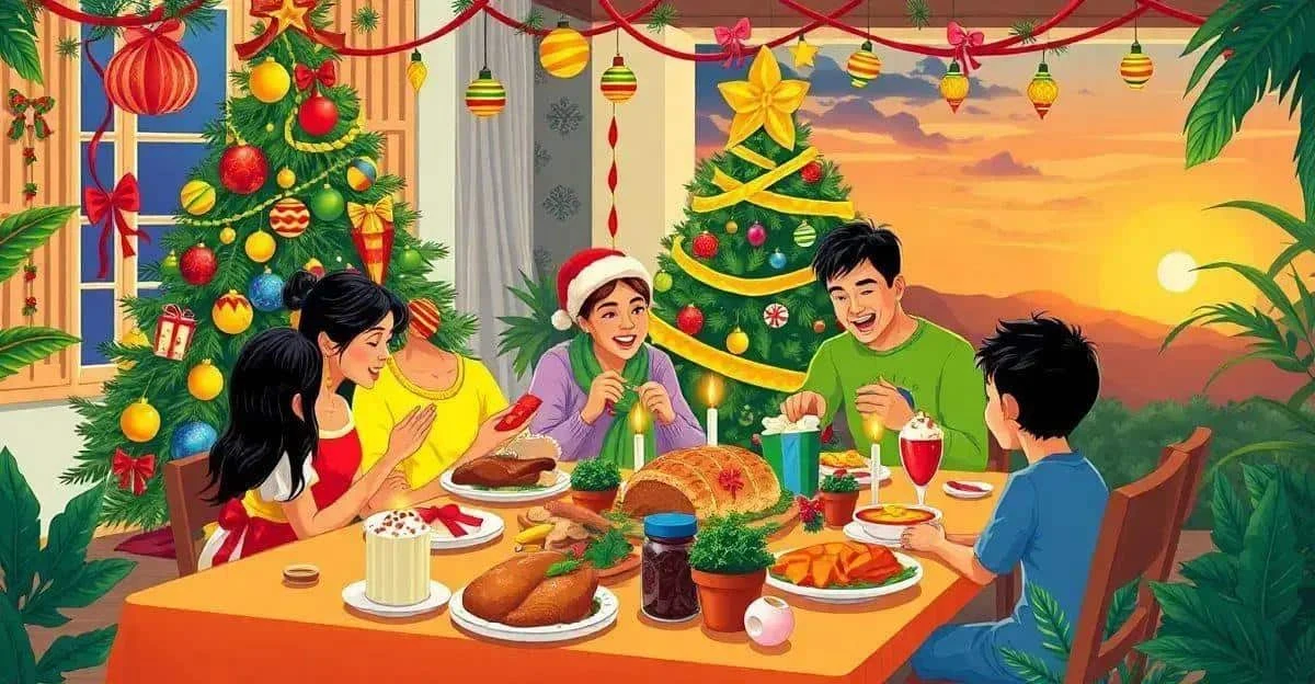 Celebrating Christmas with Family