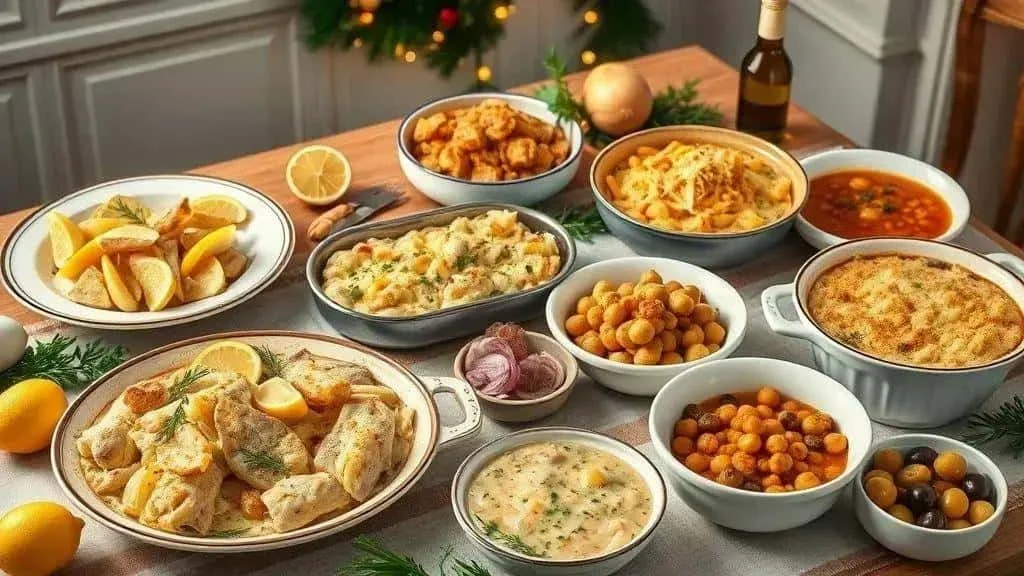 Cod potato and chickpea dishes Cod potato and chickpea dishes