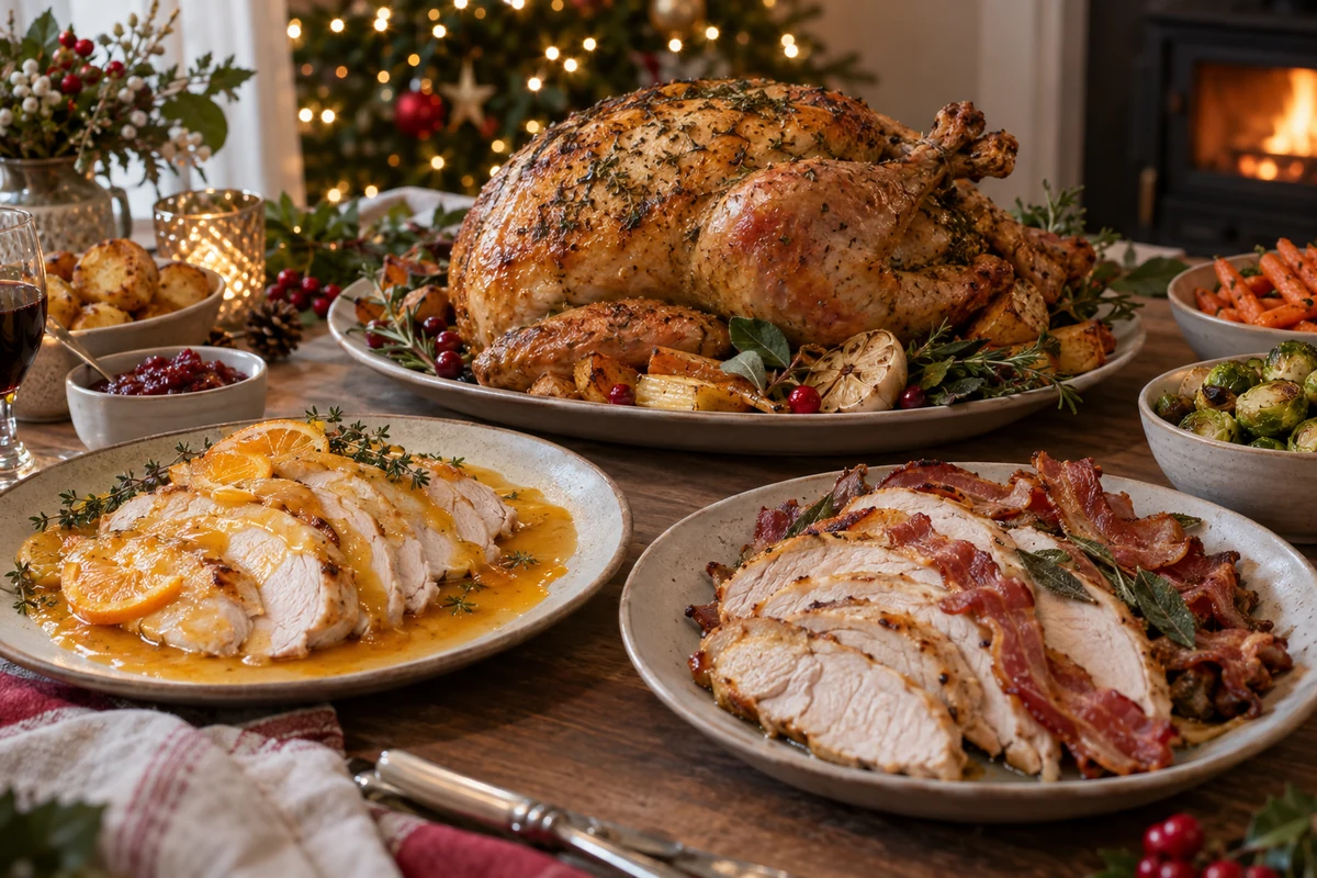 Cooked turkey serving ideas Cooked turkey serving ideas