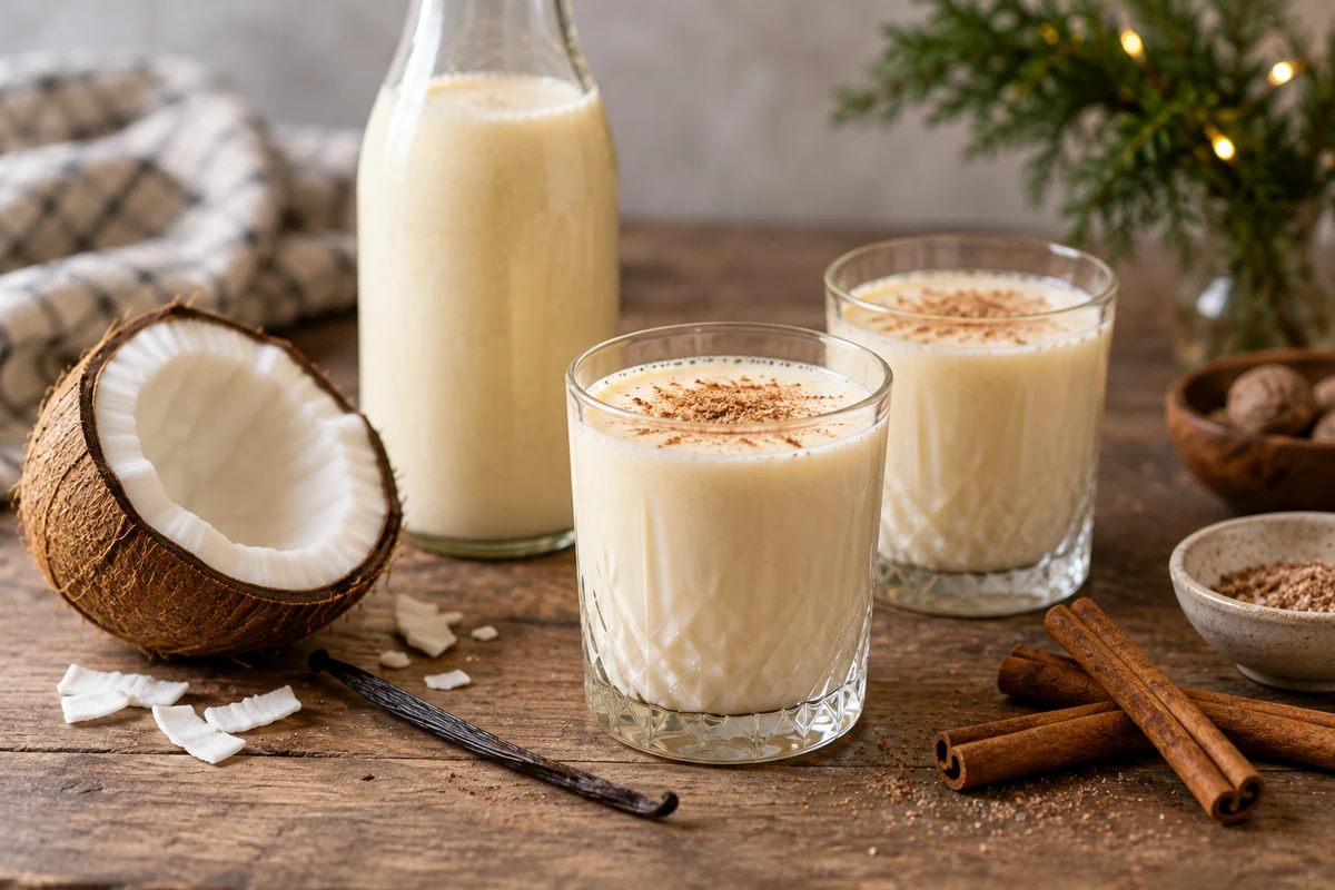 Eggnog flavourings and coconut alternatives Eggnog flavourings and coconut alternatives