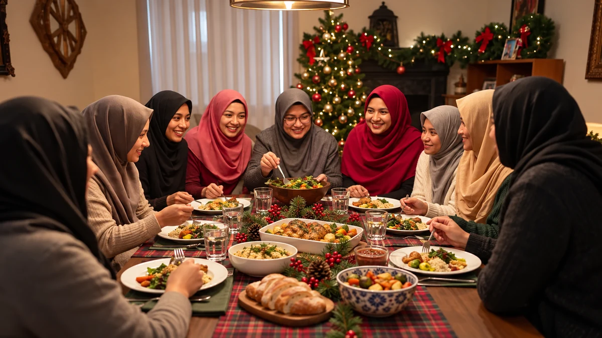 Friends sharing a social meal Friends sharing a social meal