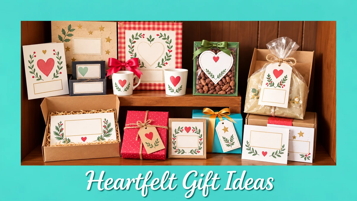 Heartfelt handmade gift ideas