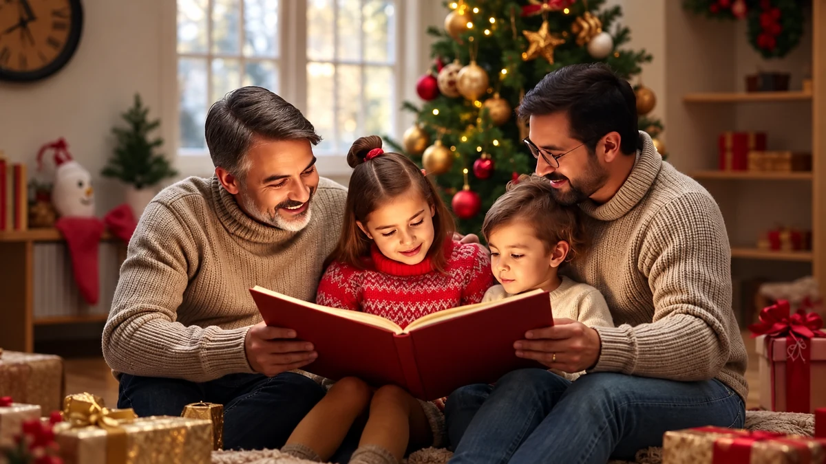 Illustration inspired by Christmas storytelling Illustration inspired by Christmas storytelling