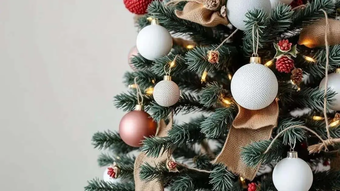Neutral baubles on a Christmas tree Neutral baubles on a Christmas tree