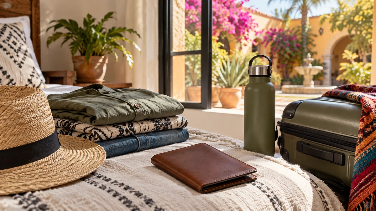 Packing essentials for a trip to Mexico