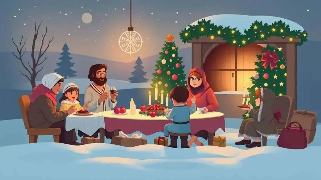 People spending time together at a festive gathering People spending time together at a festive gathering