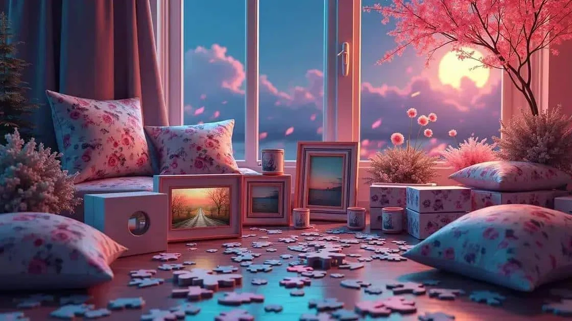 Personalised photo albums, jigsaws and cushions