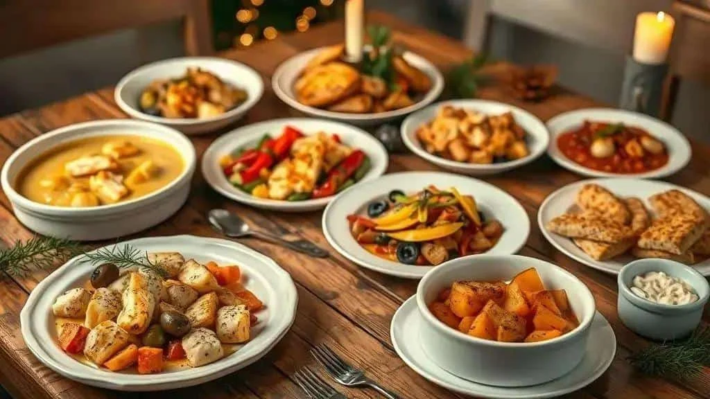 Portuguese inspired fish and potato dish variations