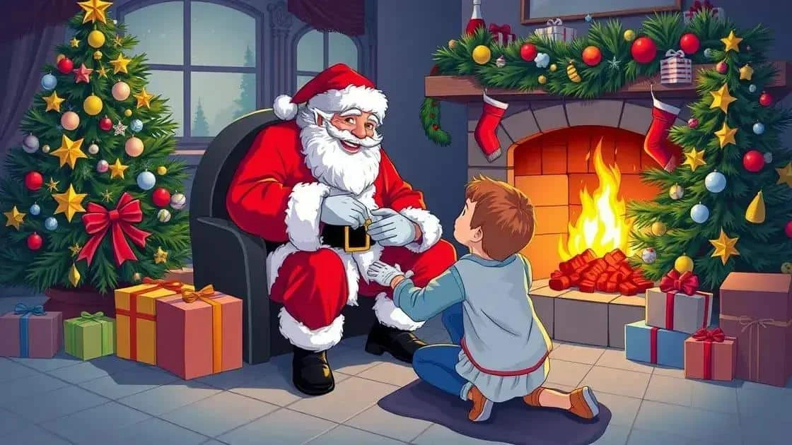 Santa's influence on Christmas customs