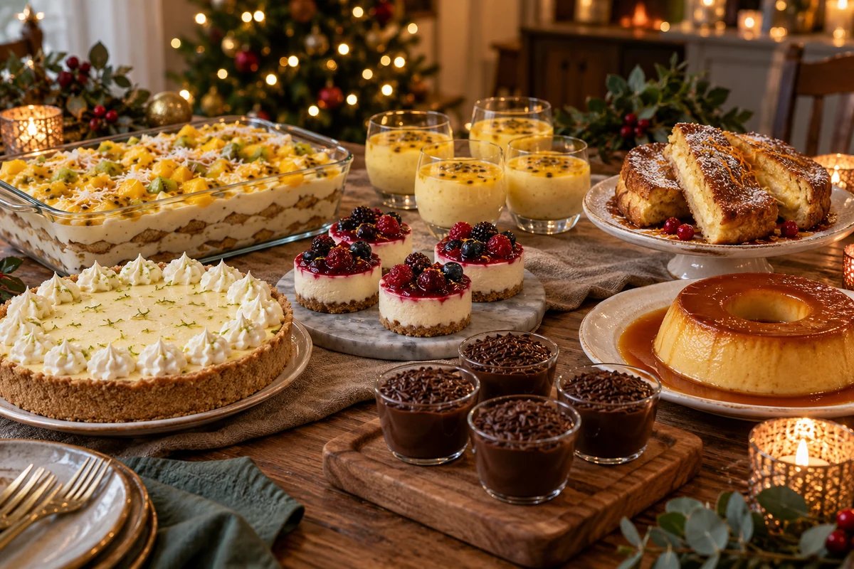 Seven Brazilian festive desserts