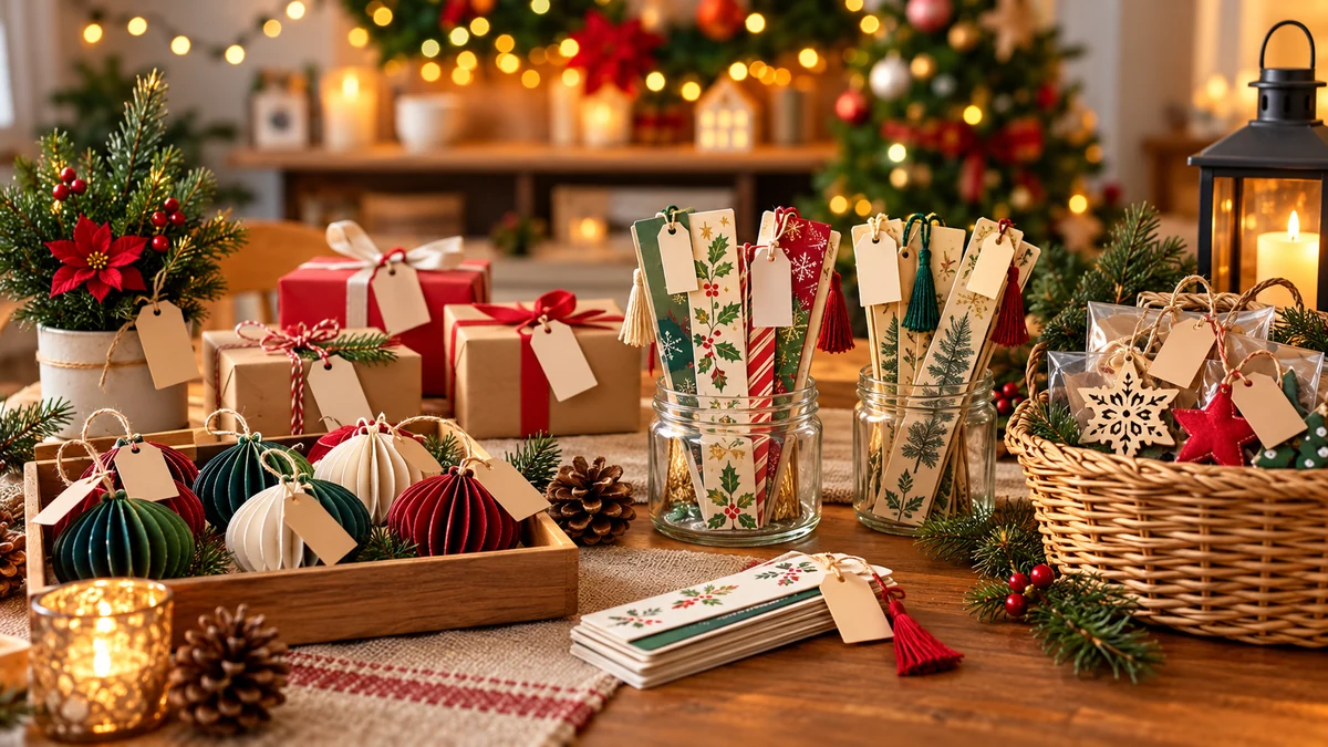 Simple small gifts for a Christmas family game