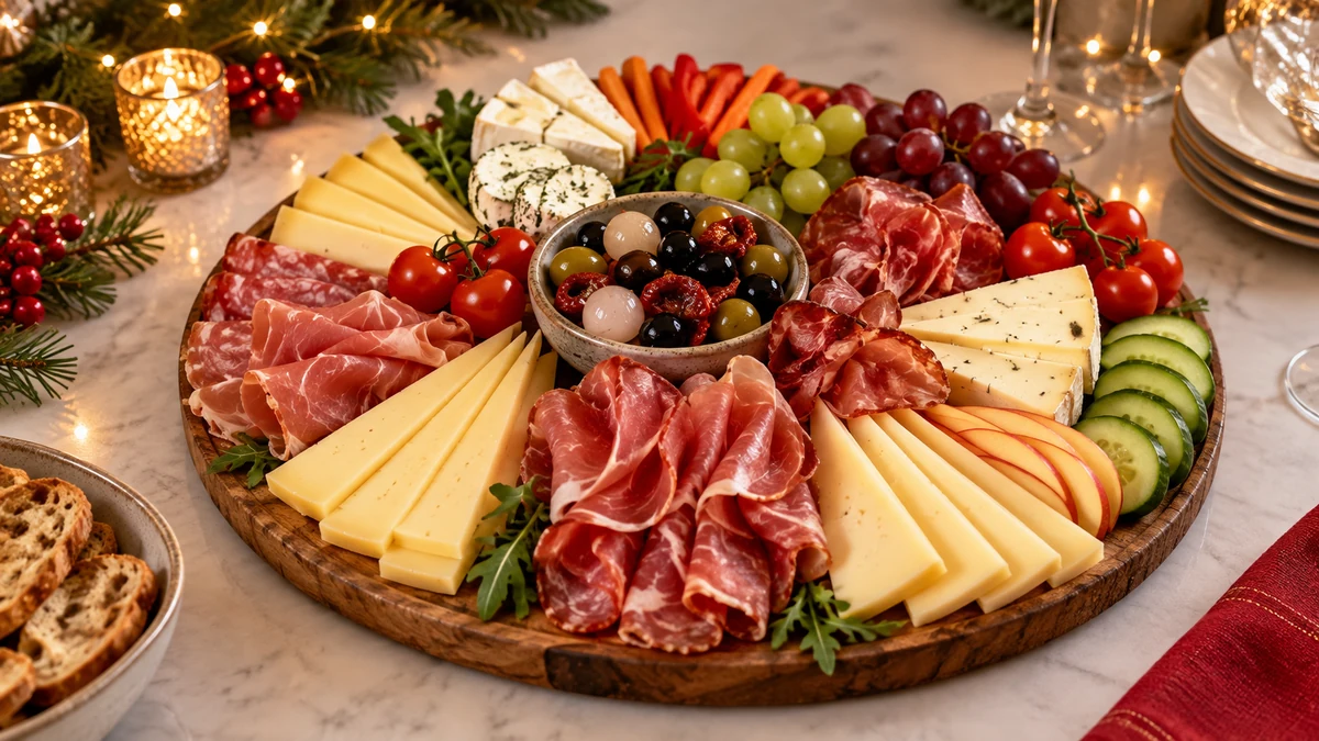 Small savoury Christmas starters