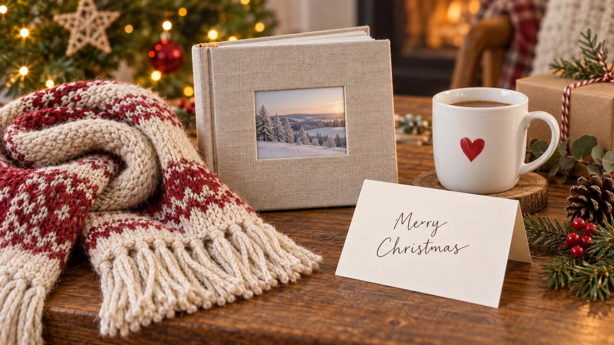 Thoughtfully wrapped Christmas gifts
