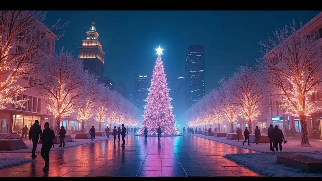 O encanto das cidades mais decoradas no Natal