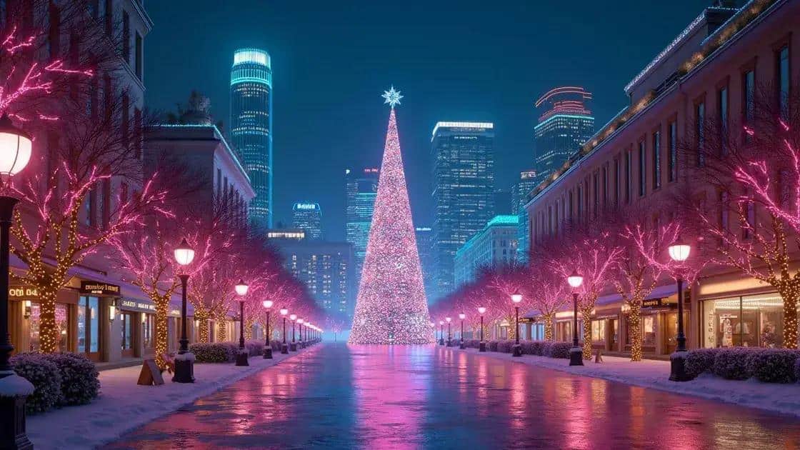 Iluminação e ornamentação das cidades