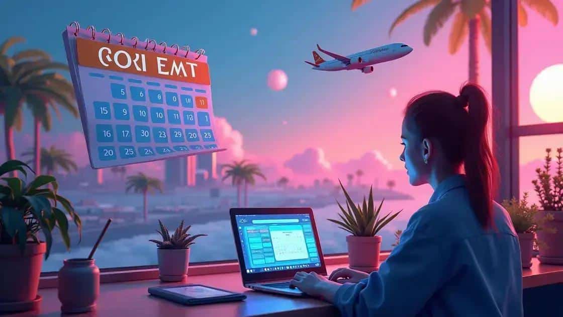 considere viajar em dias menos populares