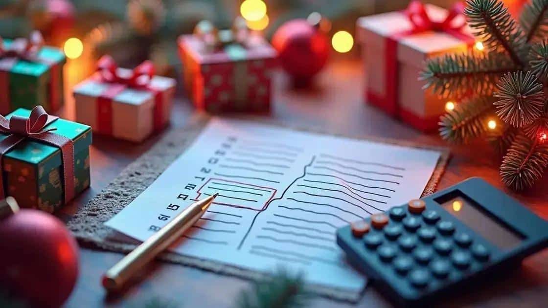 Estimando gastos para o Natal