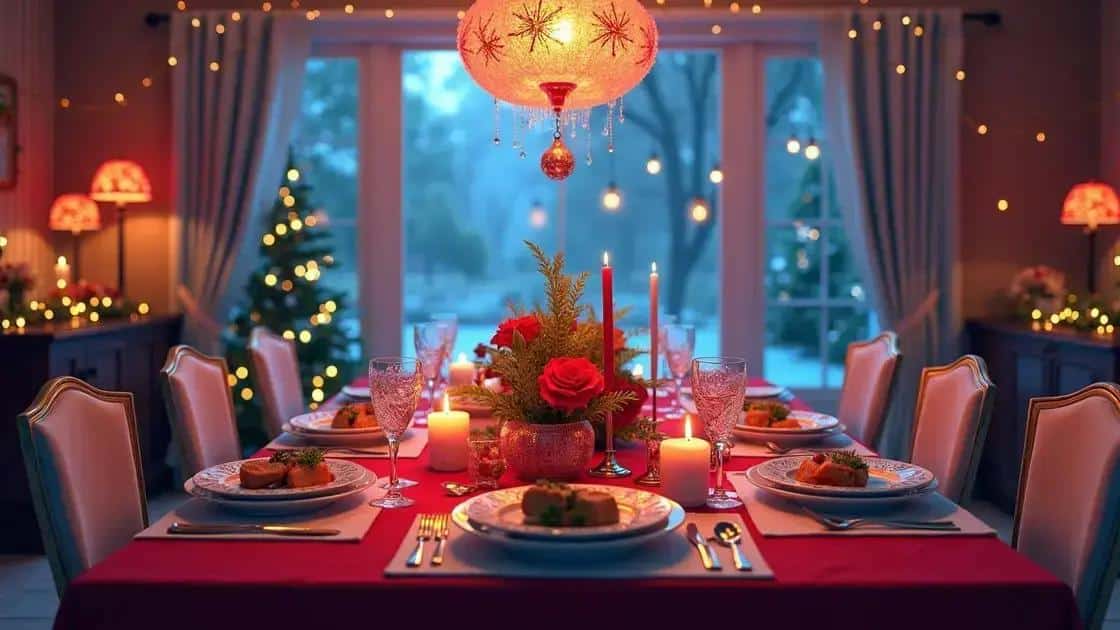 Planejamento de refeições e festas