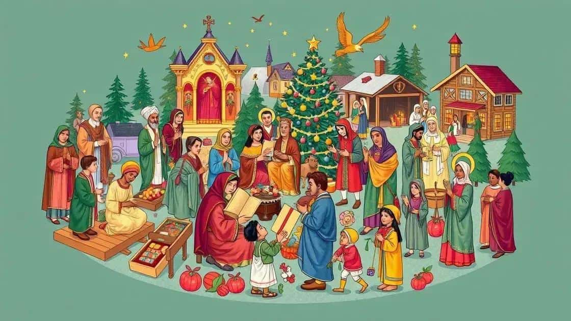 O significado do Natal em culturas diversas