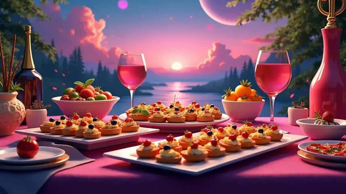 Receitas fáceis para entradas criativas
