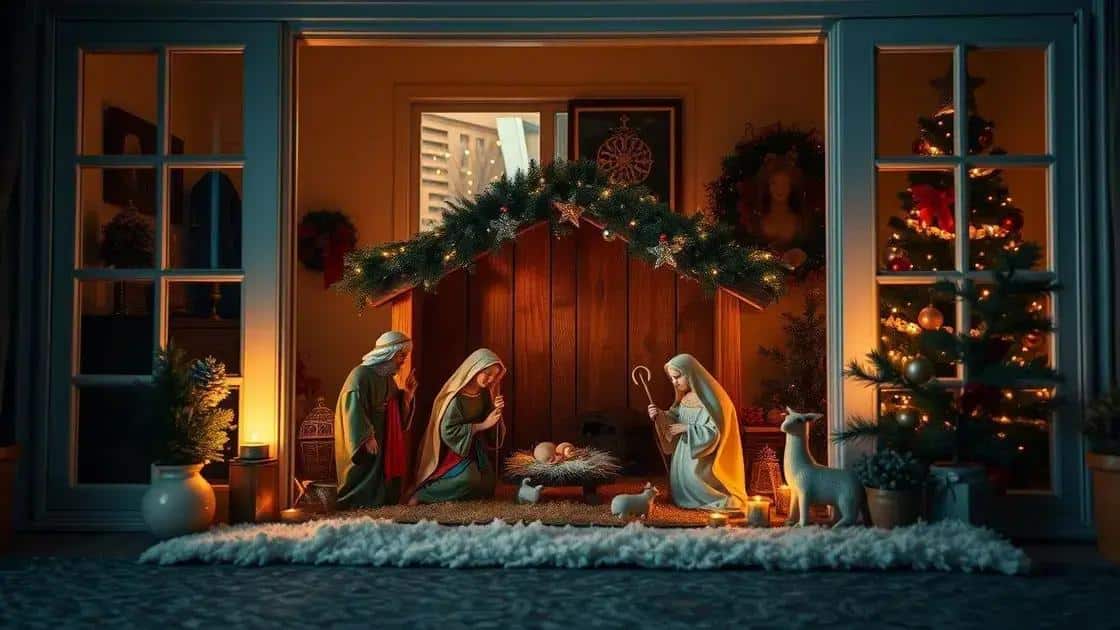 Por que o presépio é importante para o Natal?