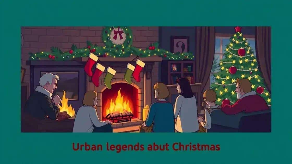 O que são lendas urbanas natalinas?