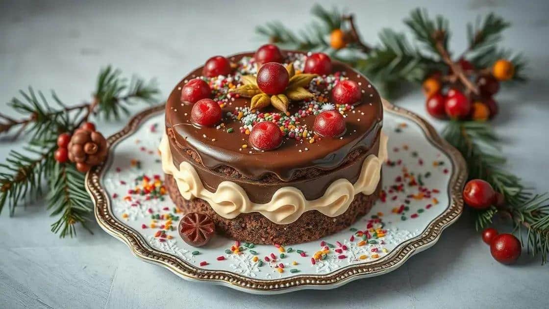 Sugestões de apresentação e decoração para seu chocotone