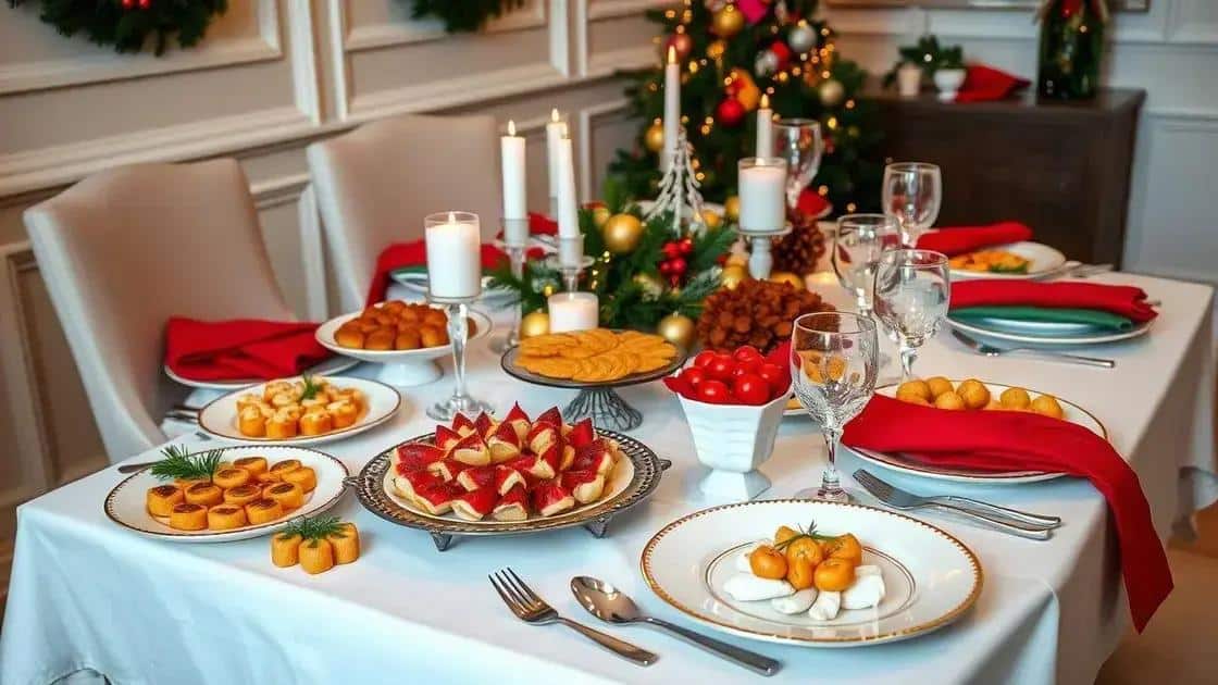 Dicas para servir finger foods na sua ceia