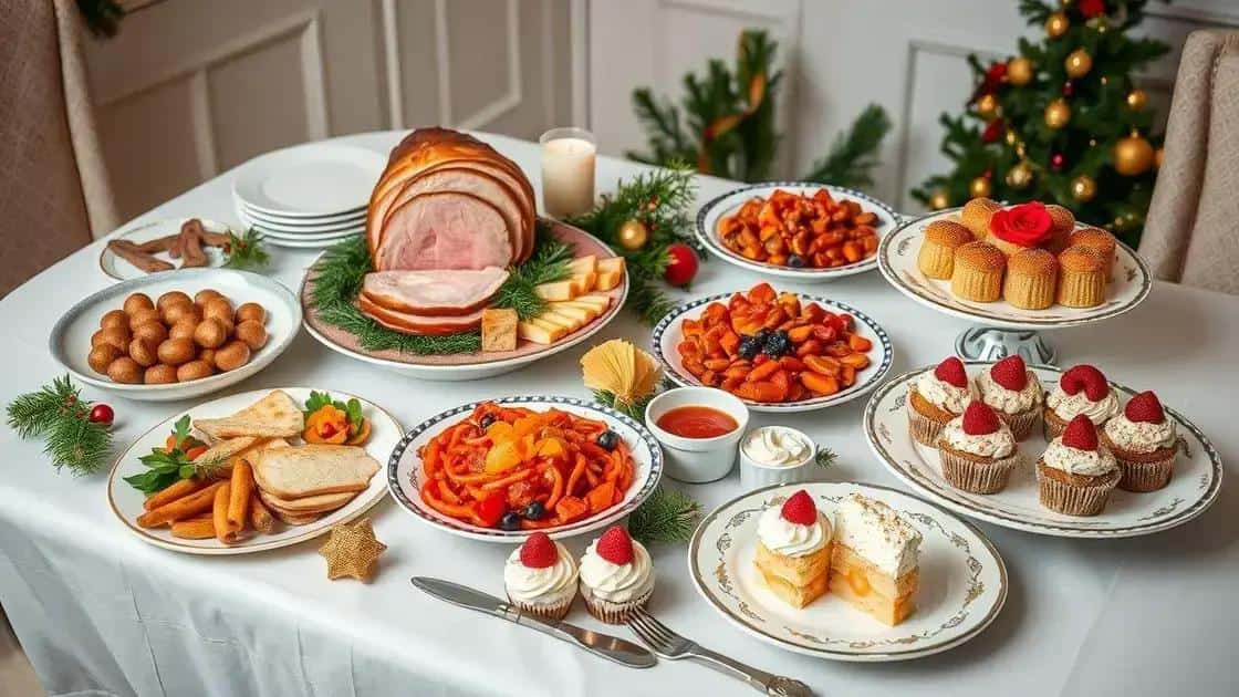 Ideias de comidas que embelezam a mesa