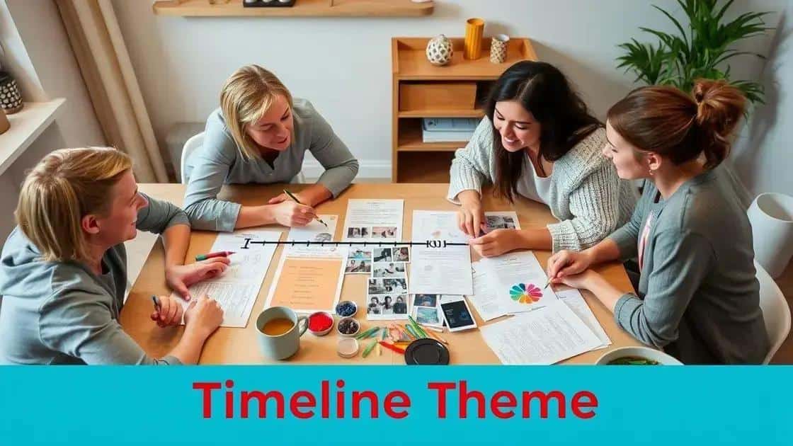 Sugestões de temas para a linha do tempo