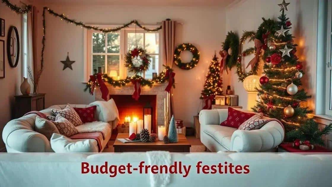 Dicas para economizar na decoração natalina