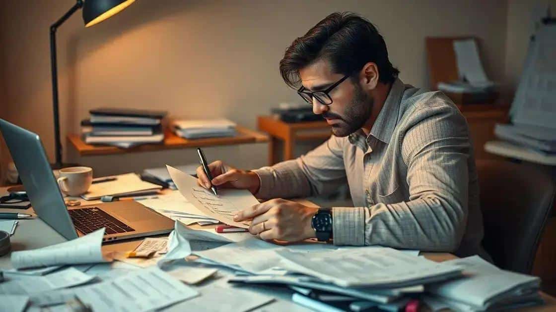 Identificando suas dívidas principais