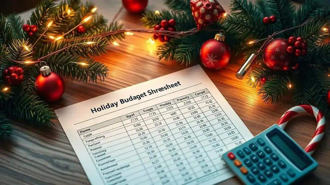 Fazer um orçamento: limites e metas para o Natal