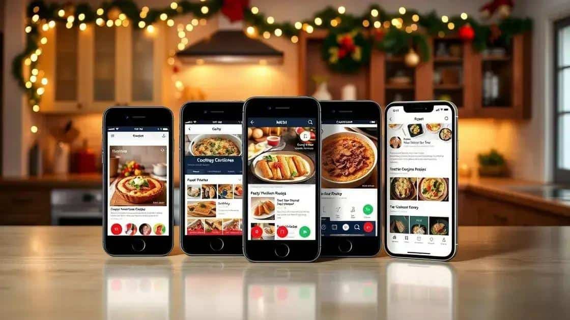 Aplicativos para receitas e cardápios de Natal