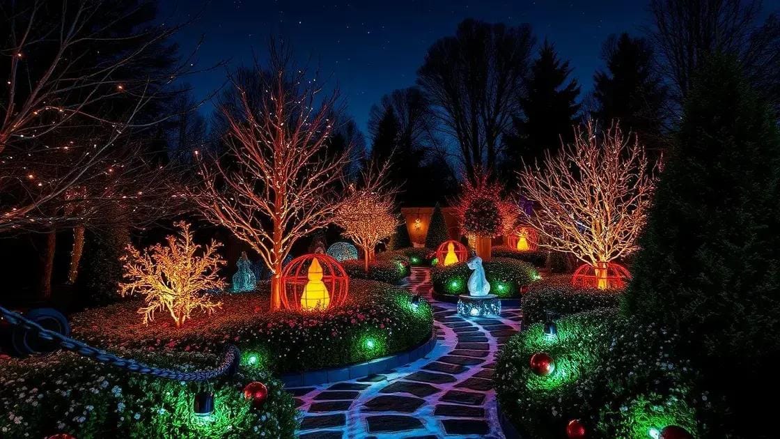 Iluminação externa: criando magia no jardim