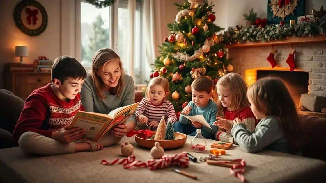 Como ensinar crianças sobre tradições natalinas