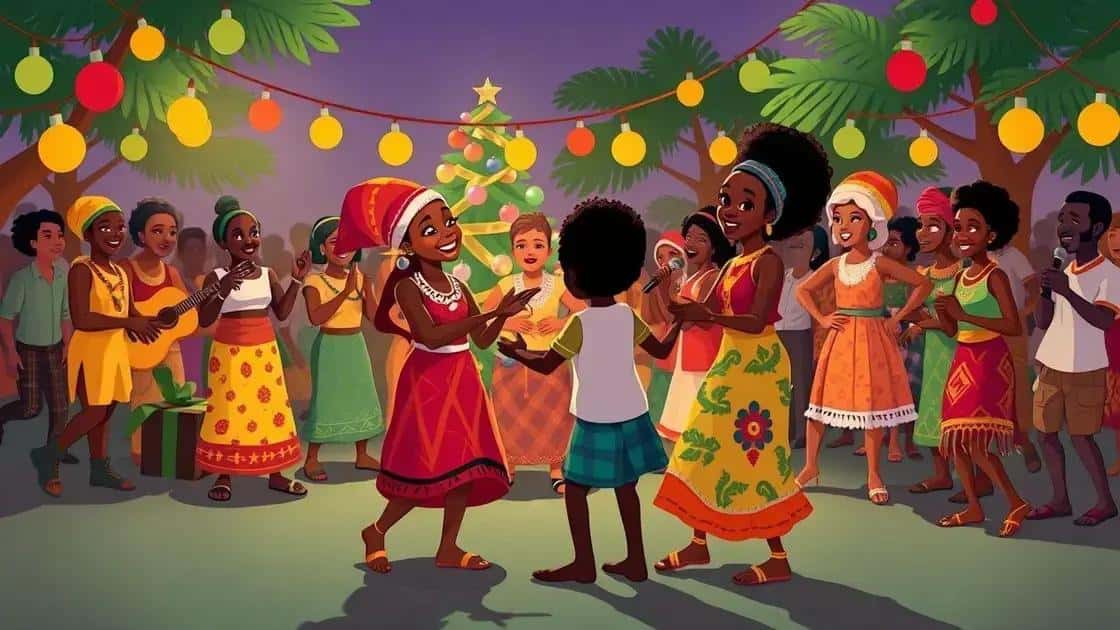 Músicas e danças que celebram o Natal na África