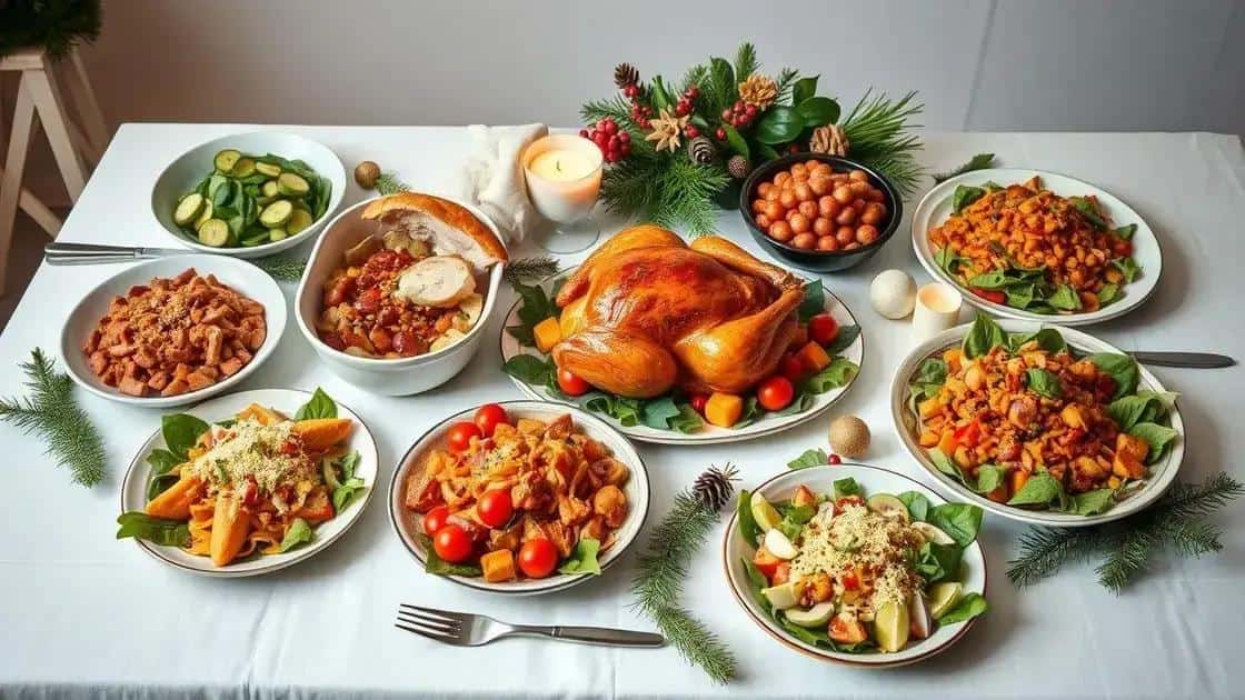A importância de uma ceia de natal low carb