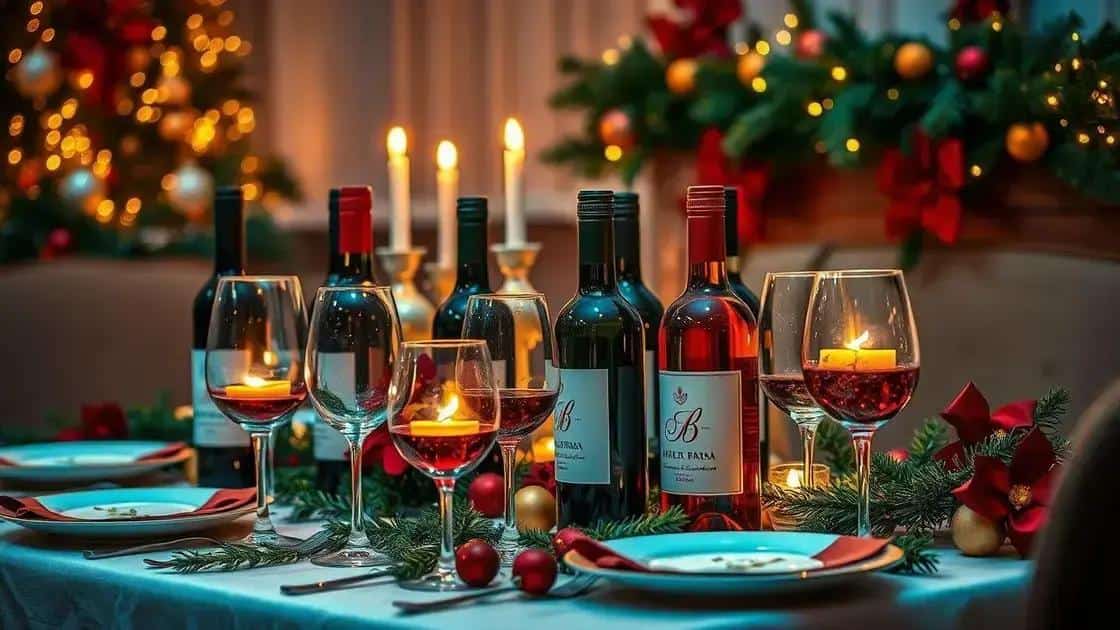 Dicas para escolher vinhos para a ceia de Natal