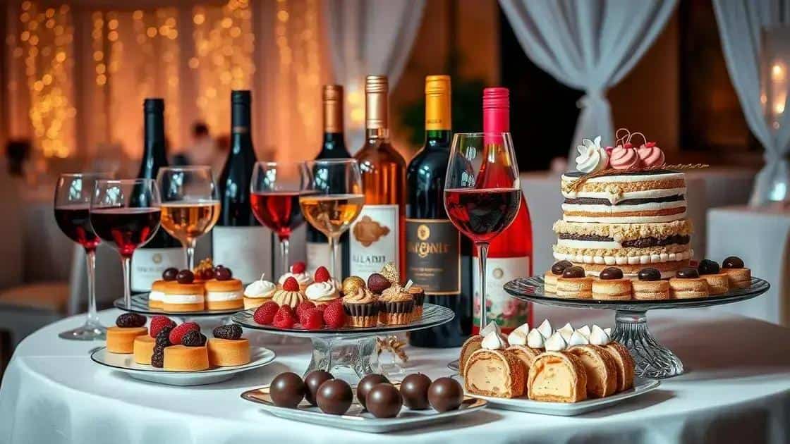 Vinhos doces: opções para a sobremesa perfeita