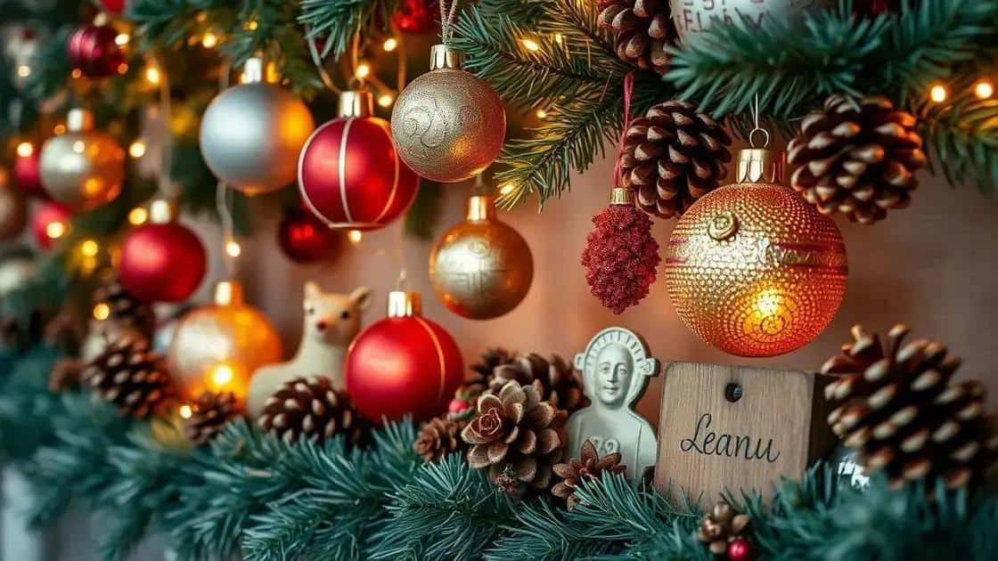 Decoração que combina com a nostalgia do Natal