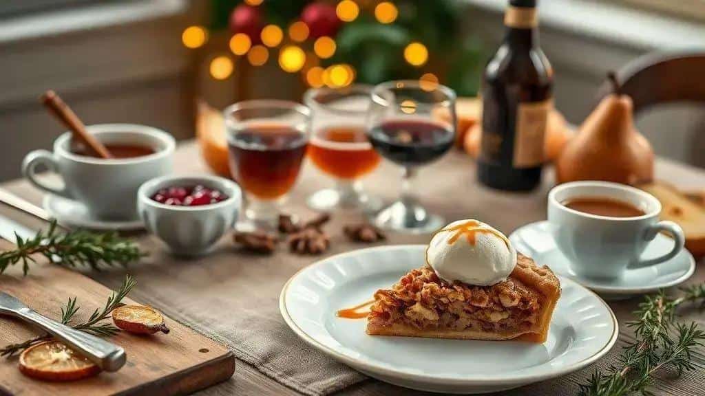 Acompanhamentos e bebidas que harmonizam com a torta