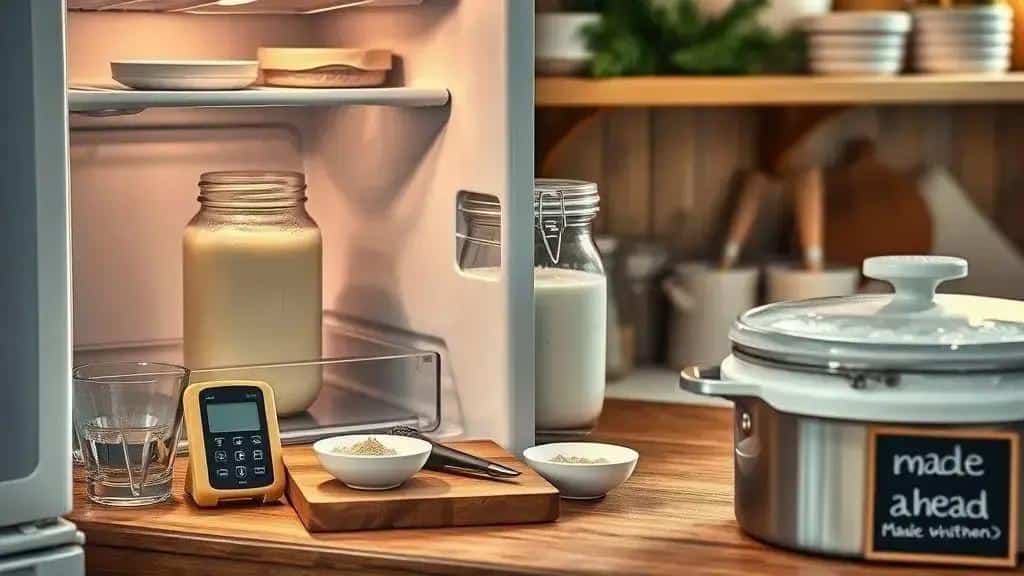 Armazenamento, validade e como preparar Eggnog com antecedência