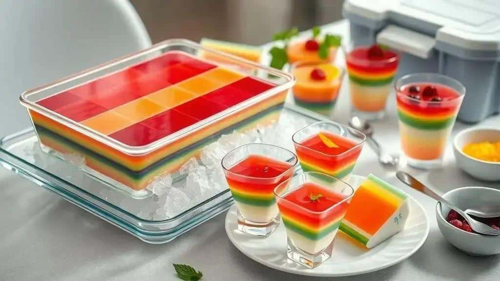 Como conservar e apresentar a gelatina em festas