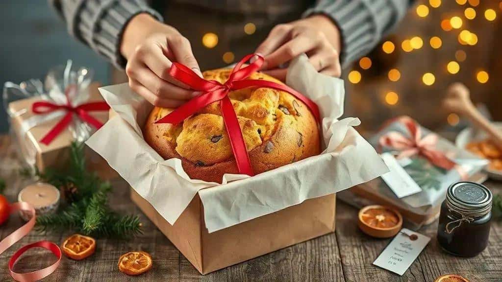 Como conservar, embalar e presentear o panetone natalino
