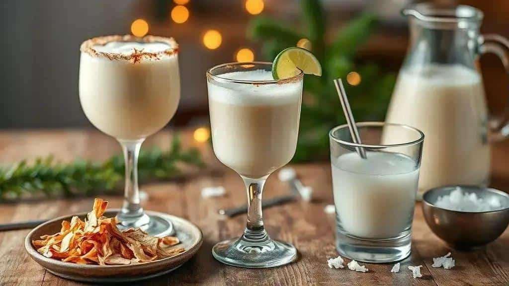 Como decorar e servir: copos, guarnições e apresentação festiva